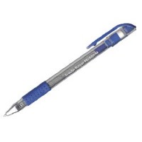 Ручка капиллярная "Пиши-стирай" с ластиком и резин. упором, SEP01, синяя