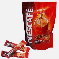 Кофе растворимый NESCAFE "3 в 1 Классик", 20 пакетиков по 20г (упаковка 400г)