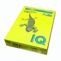 Бумага MAESTRO, IQ color А4, 80 г/м, 500 л. неон желтая NEOGB