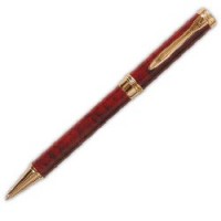Ручка шариковая BRAUBERG бизнес-класса "Cleopatra Red Gold",корпус коричн.,золот.детали,140916,синяя