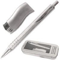 Набор подарочный: ручка, зажигалка (волна), метал.кор. TF-209