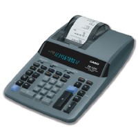 Калькулятор CASIO печатающий(термо) DR-T220,12 разр, 340x213мм, (бум.ролик 110039,картридж не треб.)