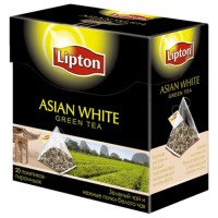 Чай LIPTON "Asian White", белый, 20 пирамидок по 2г