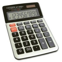 Калькулятор CITIZEN настольный MT-850A, 10 разр., двойное питание, 124х111мм, оригинальный