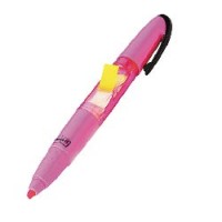Текстмаркер "Post-it", 1-5мм, розовый, с компл. закладок, (50шт.), 689-HLP, HK100000890, (3М, США)