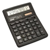 Калькулятор CITIZEN настольный SDC-382, 12 разр., двойное питание, 190х136мм, оригинальный