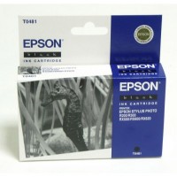 Картридж струйный EPSON (T048140) StylusPhoto R200/300/RX500/600, черный, ориг.