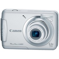 Фотокамера цифровая CANON PowerShot A480, 10 млн.пикс., 3.3x/4x zoom, 2,5" ЖК-монитор