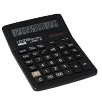 Калькулятор CITIZEN настольный SDC-384, 14 разр., двойное питание, 190х136мм, оригинальный