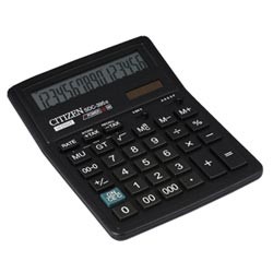 Калькулятор CITIZEN настольный SDC-395, 16 разр., двойное питание, 190х136мм,оригинальный