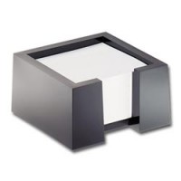 Подставка-органайзер DURABLE (Германия) "CUBO", блок бумаги белый 9*9, 500 листов, черная, 7724-01
