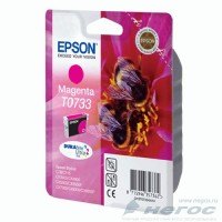 Картридж струйный EPSON (T07334A) Stylus С79/СХ3900/4900/5900/7300, пурпурный, ориг.