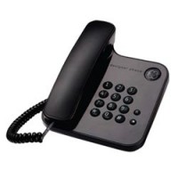 Телефон GENERAL ELECTRIC 2-9169-GE2, черный, повтор номера, flаsh, возмож. настен. установки