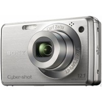 Фотокамера цифровая SONY DSC-W210, 12,2 млн.пикс., 4x/2x zoom, 2,7" ЖК-монитор, цифр.стаб.