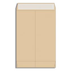 Конверт-пакет объемный EXTRAMAIL (230х330х40мм) из крафт бумаги с отр.полосой, на 250 листов, Pigna