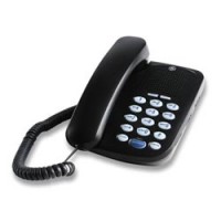 Телефон GENERAL ELECTRIC 2-9320-GE2, черный, пам 12 ном, спикерфон, возмож. настен. устан