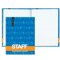 Блокнот Notebook STAFF, А6, 110*147мм, выб.лак,"New collection"(Офисный стиль) тв.лам.обл,80л,122198