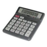 Калькулятор CITIZEN настольный МТ-801, 8 разр., двойное питание, 125х105мм, оригинальный