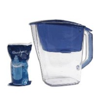 Кувшин-фильтр для очистки воды "Барьер-Гранд", 3,5 л, со см. кассетой, с индикат., синий, ш/к 04058