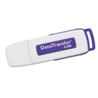 Флэш-диск KINGSTON 4GB DataTraveler DTI USB 2.0, скорость чтения/записи - 6/3 Мб/сек