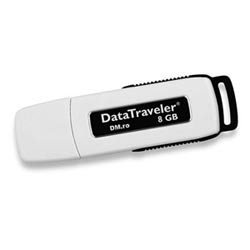 Флэш-диск KINGSTON 8GB DataTraveler DTI USB 2.0, скорость чтения/записи - 6/3 Мб/сек