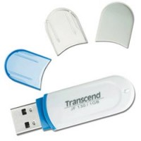 Флэш-диск TRANSCEND 1GB JetFlash 130 USB 2.0, скорость чтения/записи - 16/12 Мб/сек