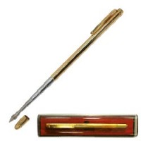 Ручка-указка ALBA 135-630мм в подарочной коробке, корпус метал. "под золото", P21D-CT
