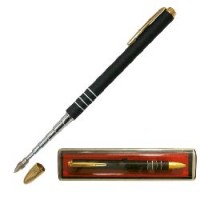 Ручка-указка ALBA 140-635мм в подарочной коробке, корпус пластм. черный, P03B-BS
