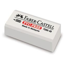 Резинка стирательная FABER-CASTELL виниловая, 31х15х11,5 мм, FC708648