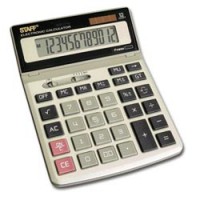 Калькулятор STAFF настольный металлический STF-1712, 12 разрядов, двойное питание, 200х152мм