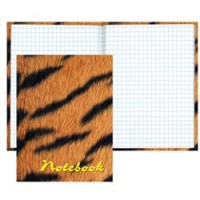 Блокнот Notebook STAFF, А6, 110*147мм, "Тигровый", тв. лам. обложка, 80л., 120949