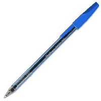 Ручка шариковая BERLINGO HIT корпус тонир. син. детали, толщ. письма 0,5мм, KS2915, синяя