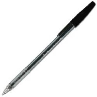 Ручка шариковая BERLINGO HIT корпус тонир. черн. детали, толщ. письма 0,5мм, KS2916, черная