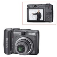 Фотокамера цифровая CANON PowerShot A590IS, 8,0млн.пикс., 4x/4x zoom, 2,5" ЖК-монитор