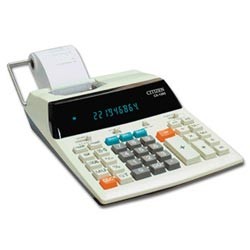 Калькулятор CITIZEN печатающий CX-126, 12разр, 255х189мм (бум.ролик 110032, картридж 250197), ориг.
