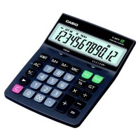 Калькулятор CASIO настольный D-120TV, 12 разрядов, двойное питание, 175x126мм, блистер