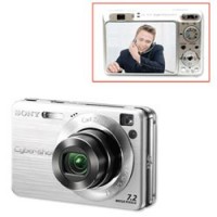Фотокамера цифровая SONY- DSC W120, 7,2млн.пикс., 4x/8x zoom, 2,5" ЖК-монитор