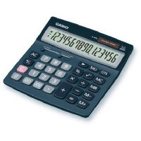 Калькулятор CASIO настольный D-60L, 16 разрядов, двойное питание, 158x151мм, блистер