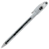 Ручка гелевая BERLINGO CRYSTAL корпус прозрач. черн. детали, толщ. письма 0,5мм, KS2921, черная