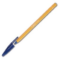 Ручка шариковая BIC ORANGE корпус оранж. син. детали, синяя