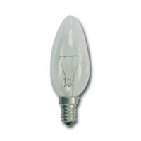 Лампа накаливания OSRAM Classic B CL E14, 40Вт, свечеобразная, прозрачн, колба d=35мм, цоколь d=14мм