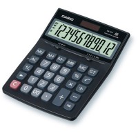 Калькулятор CASIO настольный DX-12V, 12 разрядов, двойное питание, 175х126мм, блистер
