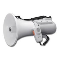 Мегафон ТОА ER-2215, выносной микрофон, 23Вт, дальность 400 м, питание 6 х (С; R14)