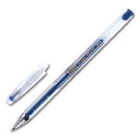 Ручка гелевая CROWN HJR-500 толщ. письма 0,5 мм, синяя