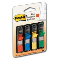 Закладки самоклеящ. "Post-IT", набор 4 цвета, 683-4, 70071213865, 70071353570 (3М, США)