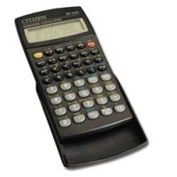 Калькулятор CITIZEN инженерный SR-260, 10+2 разр., пит. от батарейки, 141х78мм, оригинальный