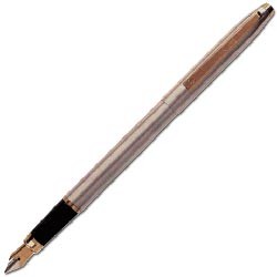 Ручка перьевая LUXOR "Sterling" 8210 корпус хром., позолоченные детали (картридж Centropen 140998)