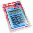 Калькулятор STAFF карманный металлический STF-216 синий, 10 разрядов, двойное питание, НА БЛИСТЕРЕ
