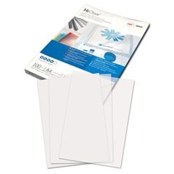 Обложки д/переплета GBC(ДжиБиСи, Англия) PVC Transparent набор 100шт, A4, 150мкм, прозрачн.CE011580Е