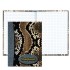Блокнот Notebook STAFF, А6, 110*147мм, "Змеиная кожа",  тв. лам. обложка, 80л., 120951
